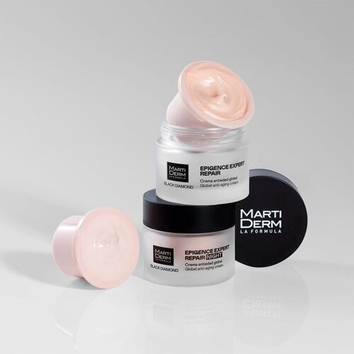 MARTIDERM Black Diamond Epigence Expert Repair dnevna krema protiv bora punjivi 50 ml Slike