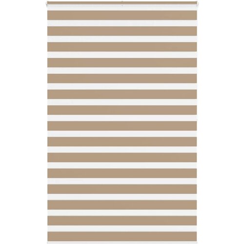 Zebra zavjesa Pje&scaron;čano smeđa 145x200 cm &Scaron;irina tkanine 140,9 cm Poliester Cene