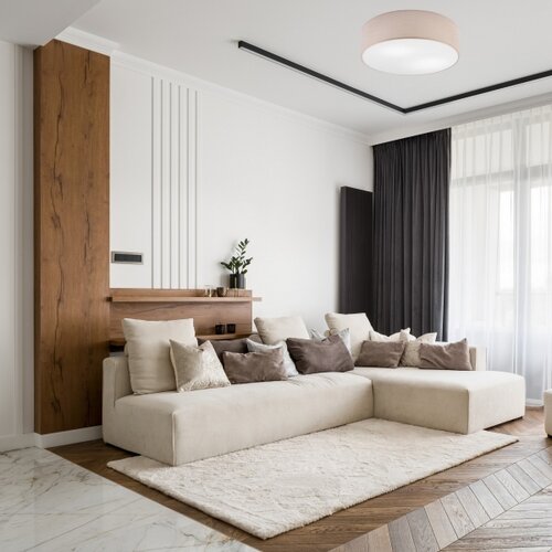  plafonsko svetlo sirja double 4xE27/15W/230V, prečnik 45 cm, bež Slike