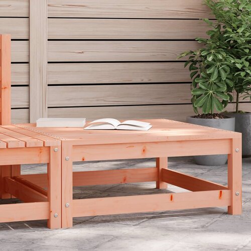 VidaXL Vrtni stolček za noge 70x70x30 cm trden les douglas Slike