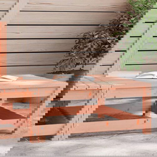 VidaXL Vrtni tabure 70 x 70 x 30 cm od masivne duglazije Slike
