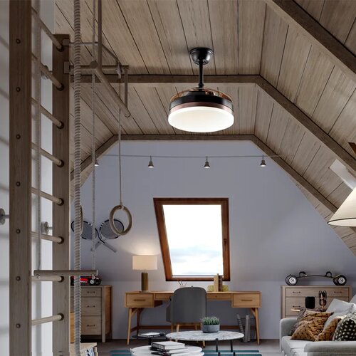  Plafonski ventilator Vento mini crni SCHULLER Cene