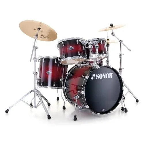 Sonor SEF11 Essential Force, Stage 3, Smooth Red Burst