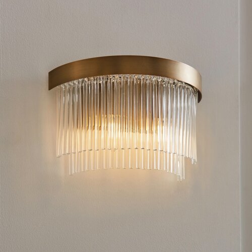  Endon 119125 - Zidna svetiljka CLERMONT 2xE14/6W/230V mesing Slike