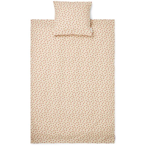 Liewood otroška posteljnina ingeborg junior 100x140 floral sea shell Cene