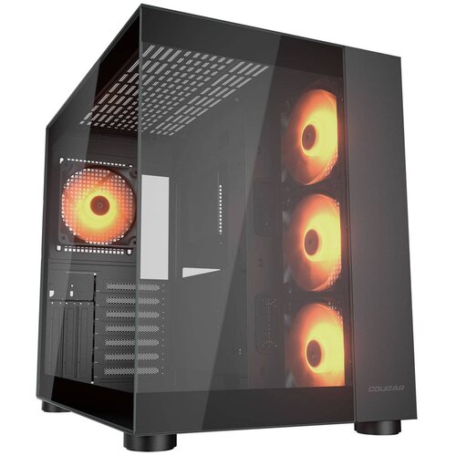 Cougar Midi Tower Case, FV150 ARGB, Black Slike