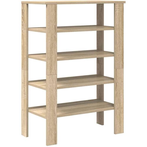 VidaXL stalak za cipele boja hrasta 61x32x87,5 cm konstruirano drvo Slike