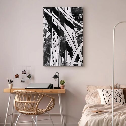  Slika - City Geometry (1 Part) Vertical 20x30 Premium Print Slike