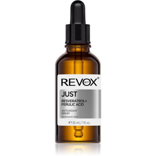 REVOX B77 JUST Resveratrol + Ferulic Acid antioksidantni serum za obraz in vrat 30 ml Cene
