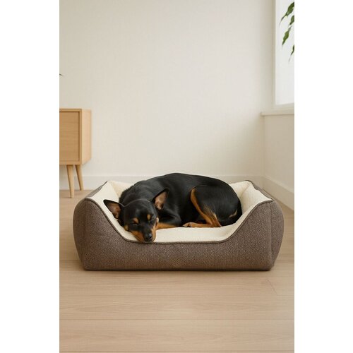 Paws & Whiskers krevet za ljubimce zeus, 80x60x18 cm, braon Cene