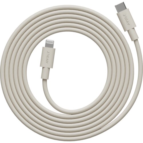 AVOLT Cable 1 USB-C to Lightning - polnilni kabel - Nomad sand Cene