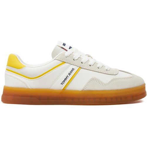Tommy Jeans Niske tenisice &amp;#039;COURT&amp;#039; mornarsko plava / žuta / crvena / bijela Slike