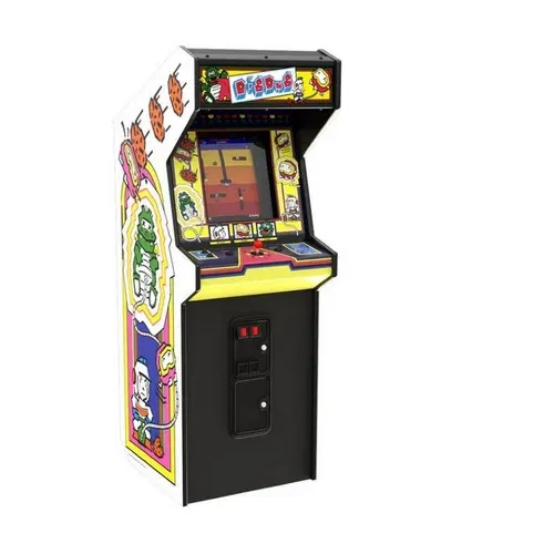 Numskull Quarter Arcades Uradna Mini Arcade Cabinet Dig Dug velikosti 1/4 proizvajalca – Igralna replika Retro Arcade Game Machine – Micro Retro Console, (21240497)