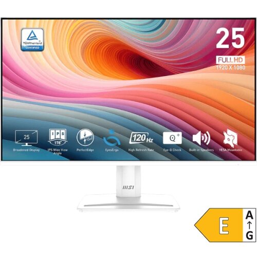 MSI Zaslon PRO MP251W E2 24,5" / FHD / 120Hz / 1ms (MPRT) (bel) Cene