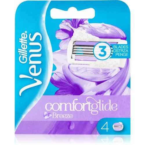 Gillette Venus ComfortGlide Breeze nadomestne britvice 4 kos
