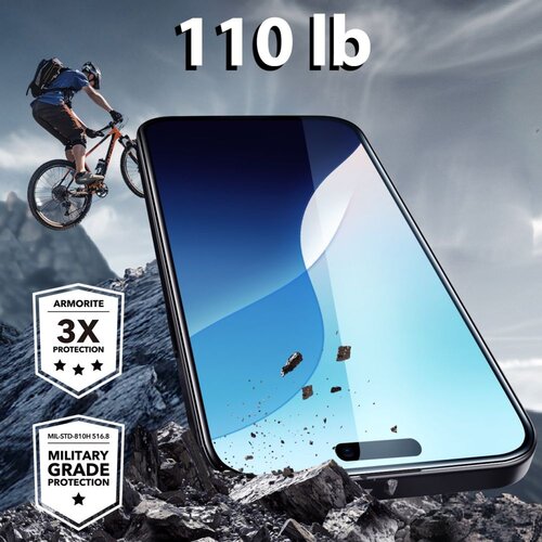 ESR ARMORITE KALJENO STEKLO ZA IPHONE 16 PRO MAX CLEAR ZA&amp;Scaron;ČITNO, (22044056) Slike