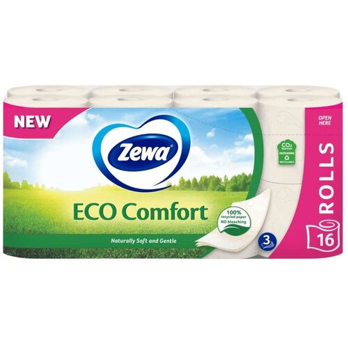 Zewa Toaletni papir ECO Comfort 3-slojni 16 rola Slike
