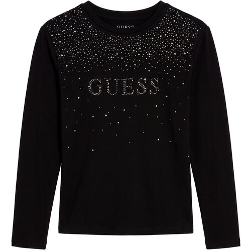 Guess Majice z dolgimi rokavi LS MIDI T-SHIRT Črna Slike
