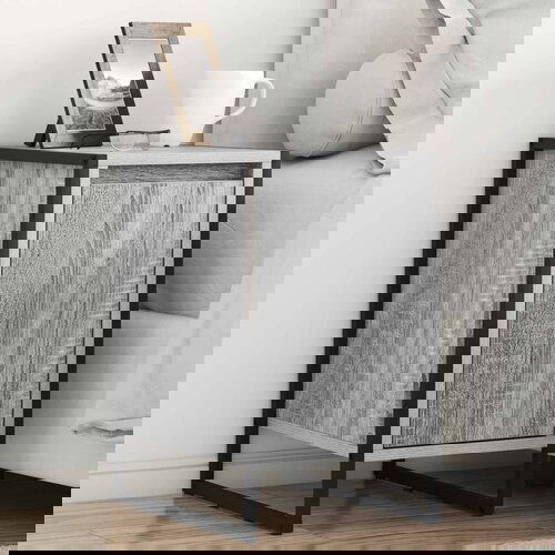 vidaXL Noćni ormarić Siva Sonoma 39,5 x 30 x 50 cm Konstruirano drvo Cene