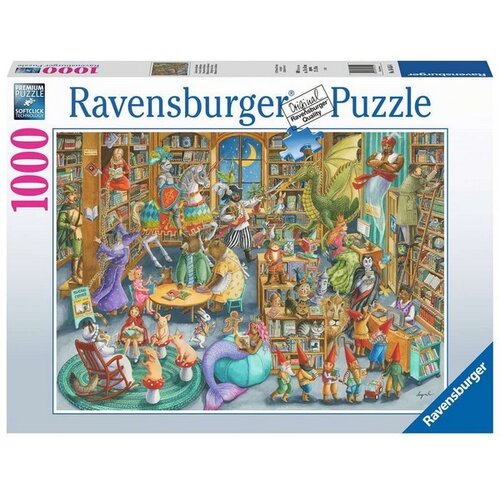 Ravensburger puzzle (Slagalice)- Ponoc U Biblioteci Cene