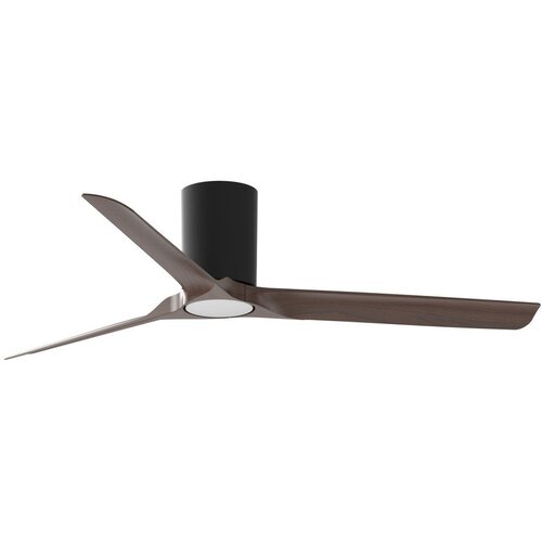Nova Luce Mat črna/v temni naravni barvi kovinska LED stropna svetilka Polar &amp;ndash; Slike