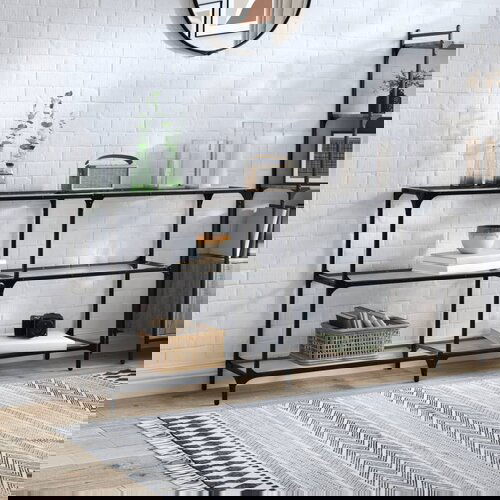 VidaXL Stolić s prozirnom staklenom povr&amp;scaron;inom 158,5x30x81 cm čelik Slike