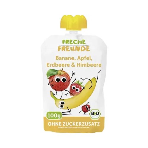 BIO Quetschie - banana, jabolko, jagoda in malina Cene
