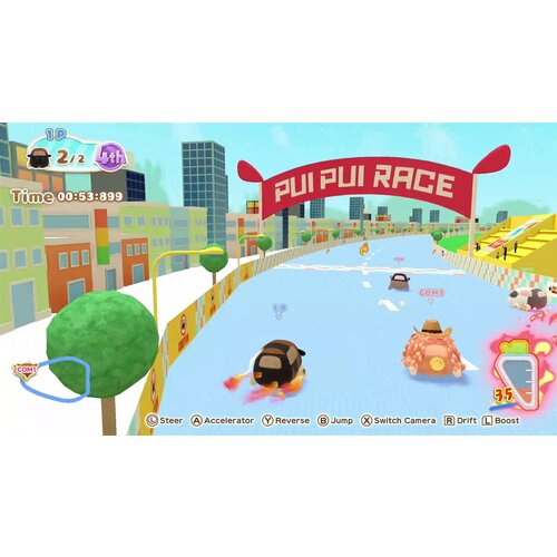 Nighthawk Interactive Pui Pui Molcar Let's! Molcar Party! (SWITCH) Cene