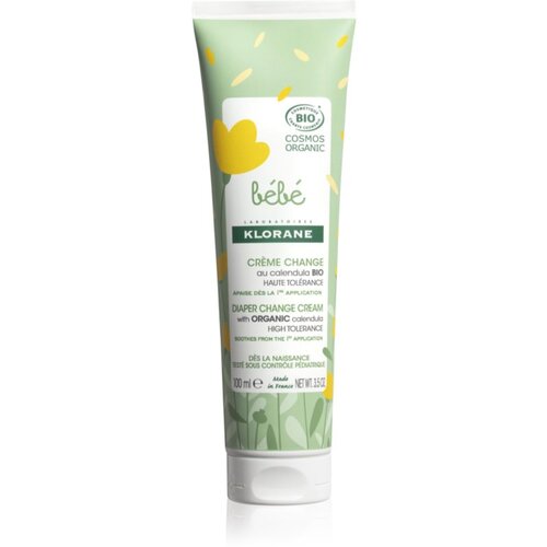 Klorane Bébé Calendula pomirjajoča otroška krema na přebalování s BIO měsíčkem 100 ml Cene