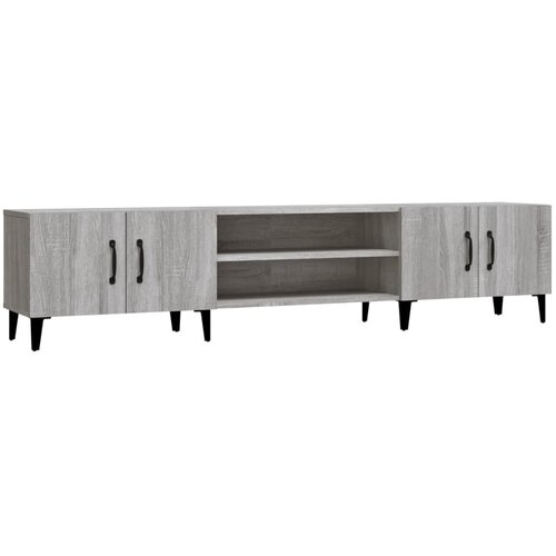 Maison Chic TV omarica - TV enota - Televizijska omarica siva sonoma 180x31,5x40 cm inženirski les, (21701704) Cene