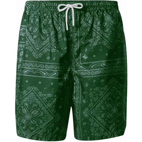 Pacemaker Kratke kopalne hlače 'James' pastelno zelena / temno zelena