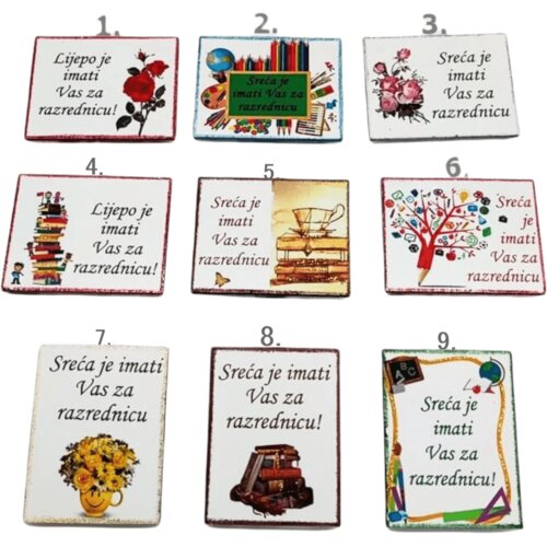  Sreća je imati Vas za razrednicu &Scaron;12455 Magnet Cijene