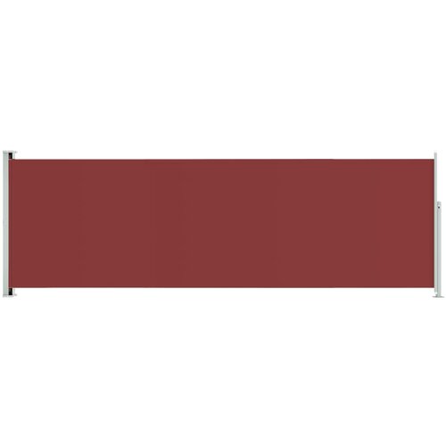 VidaXL Zložljiva stranska tenda za teraso 200x600 cm rdeča, (20966192) Slike