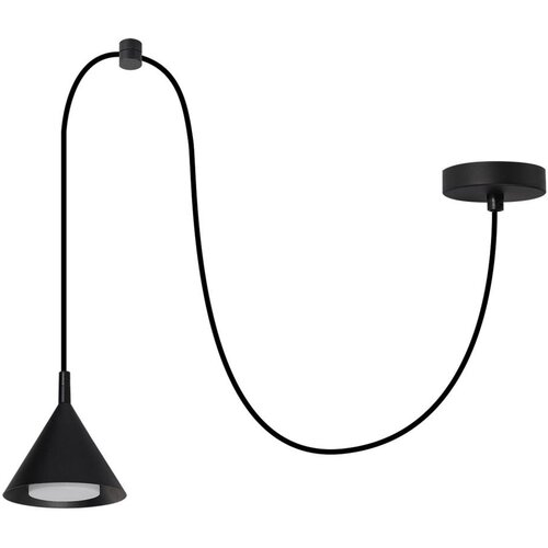Brilagi Luster na sajli CONE SINGLE SPIDER 1xGX53/15W/230V crna Cene