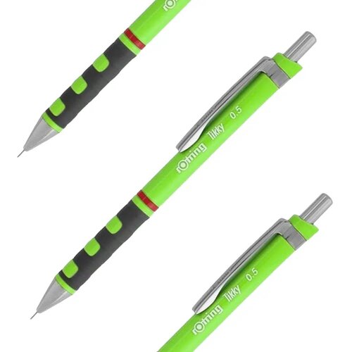 Rotring tehnička olovka tikky 0.5 fluo zelena Slike
