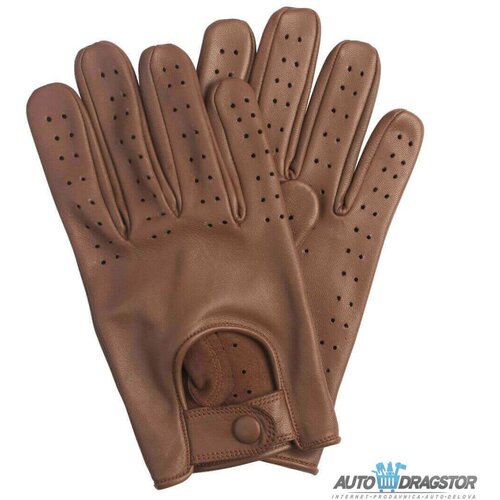 SW kožne rukavice za vožnju svetlo braon veličina m Cene