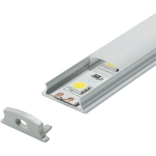 Mitea Lighting fleksibilni aluminijumski (savitljiv) profil za led trake 6x18x2000mm set sa difuzorom M640 Cene
