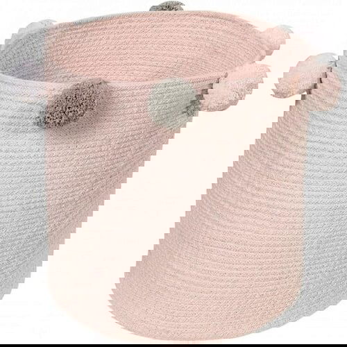 Lorena Canals Svijetlo ružičasta tekstilna dječja kutija za pohranu &amp;oslash; 30x30 cm Bubbly &amp;ndash; Slike