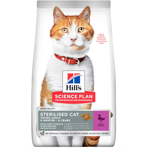 Hill’s Science Plan Young Adult Sterilised z raco - 10 kg
