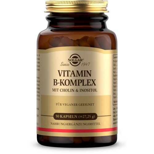  Kompleks vitaminov B s holinom in inozitolom - 50 kaps. Slike