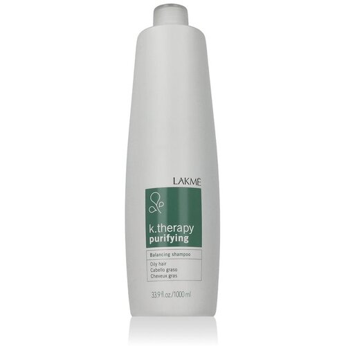 Lakm&amp;eacute; K.Therapy Purifying Balancing &amp;scaron;ampon za masnu kosu 1000 ml Slike