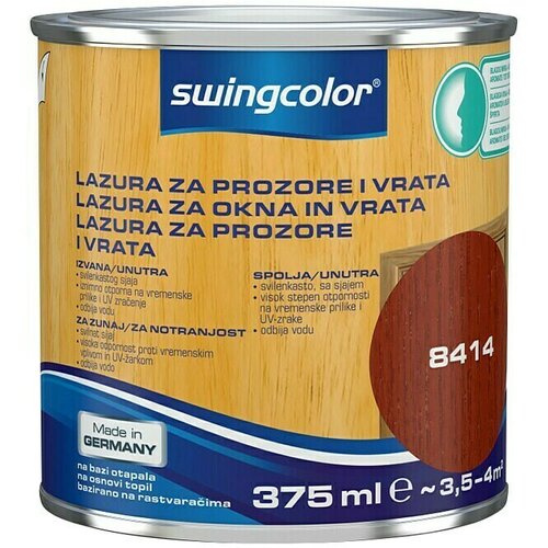 SWINGCOLOR Lazura za okna in vrata (Mahagoni, 375 ml) Cene