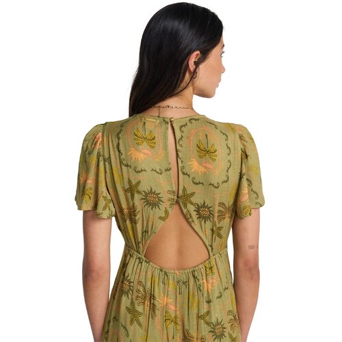 Billabong Jet Set Dress cedar green Slike