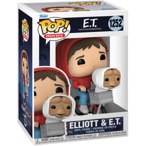 Funko Pop Movies: Et- Elliott W/Et In Bike Basket Cene