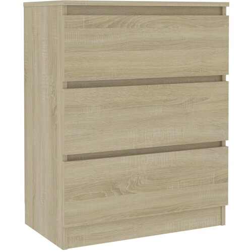 Maison Chic Komoda - Predalnik sonoma hrast 60x35x76 cm konstruiran les, (21717286) Slike