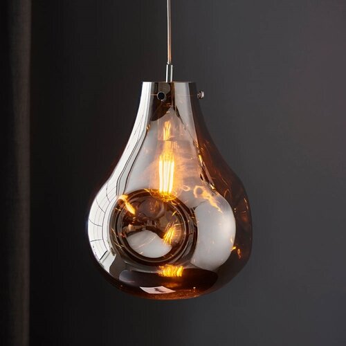  Endon 99788 - Visilica na sajli EUROPA 1xE27/10W/230V zadimljeno crne boje Slike