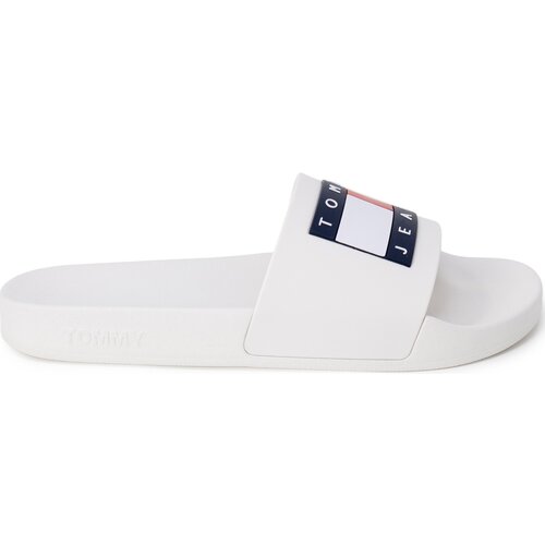 Tommy Hilfiger Natikači EN0EN02115 - FLAG POO Bela Cene