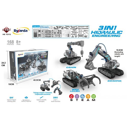  Set of Vehicles to Assemble 3in1 168el. Cijene