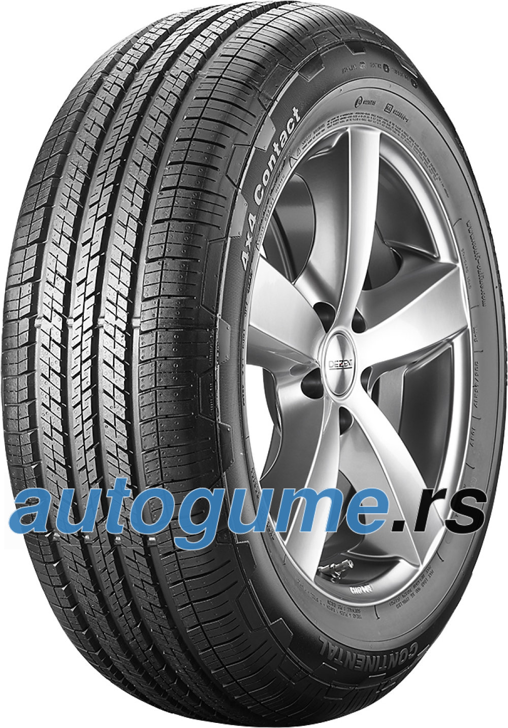 Continental 4X4 Contact ( 235/50 R19 99V, MO, sa letvicom DOT2022 ) letnja auto guma Cene