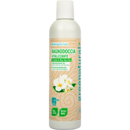Greenatural Gel za prhanje z zelenim čajem in aloe vero - 250 ml Slike